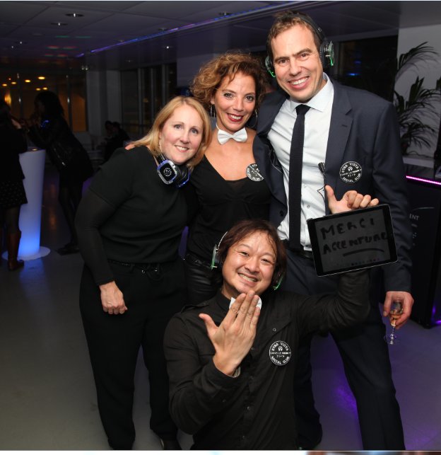 Super Silence Party Accenture. Merci à tous d'êtres venus aussi nombreux découvrir notre groupe Hand-accueillant!