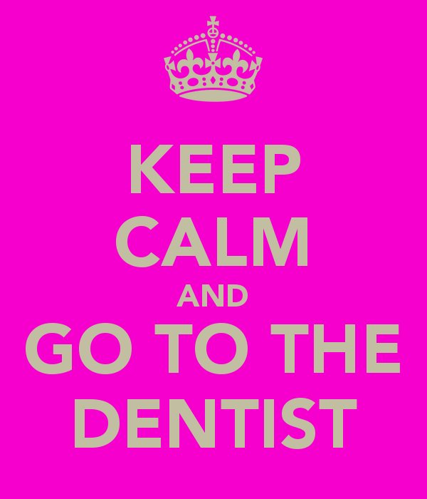 HowardFarran's tweet image. Keep Calm and Go To the Dentist