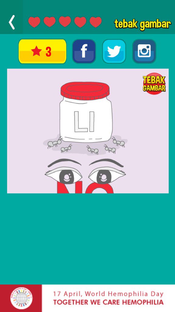 annisacald's tweet photo. @tebakgambar_id #maintebakgambar https://t.co/san2hgaByN https://t.co/9xb9UPUGlP