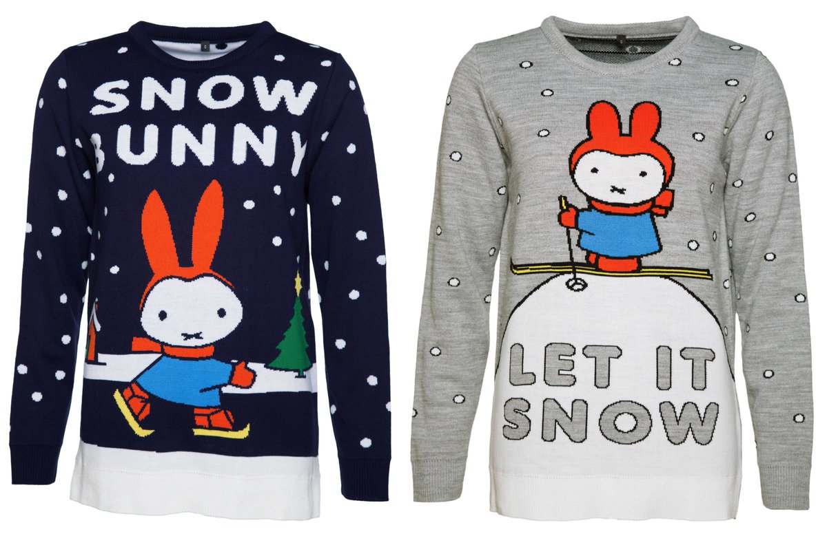 Miffy_UK's tweet photo. RT for the chance to #win your own Miffy Christmas jumper, in time for the chilly months ahead! T&amp;Cs: https://t.co/RqZ0AFiMZv #competition https://t.co/nxdpP10uao