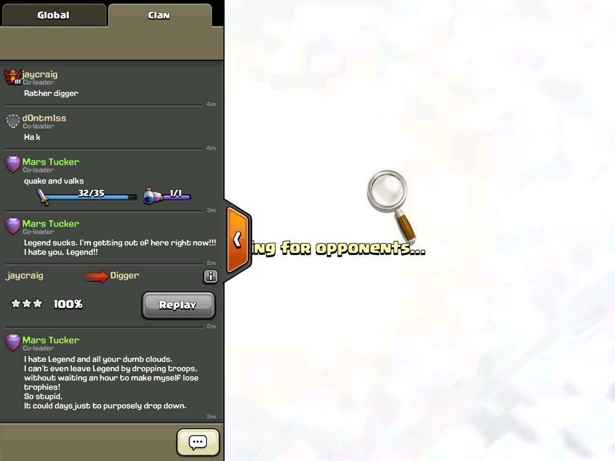 Legend league should be exciting. Do something about it <a href="/ClashofClans/">Clash of Clans</a> - Legend league sucks when you cloud for hours. #ClashOfClans