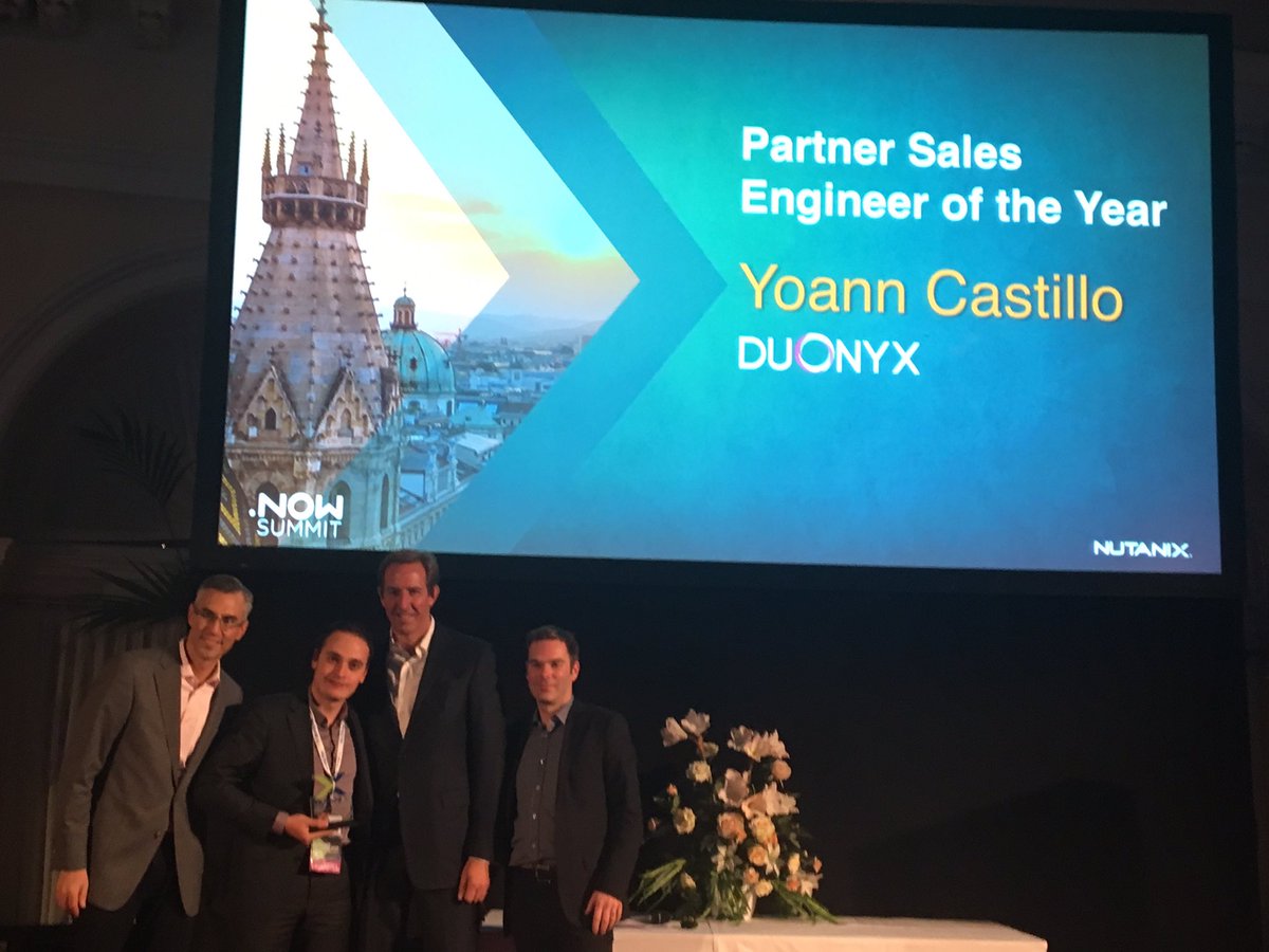 #duonyx is so proud to have received this award ! #nutanix thanks !! Cc <a href="/NutanixFrance/">Nutanix France 🇫🇷</a> <a href="/nutanix/">Nutanix Inc.</a> <a href="/Nutanix_EMEA/">Nutanix EMEA</a>