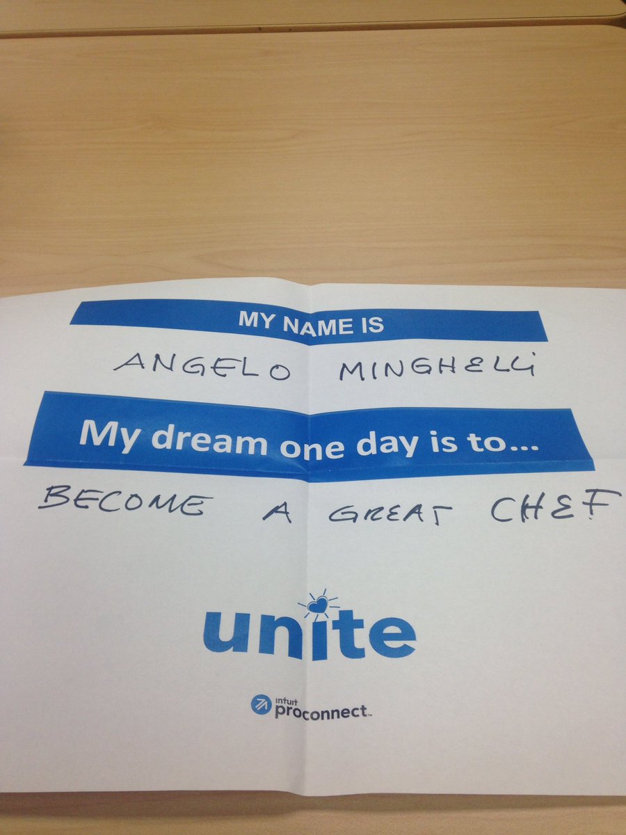 Marisol_Intuit's tweet photo. Getting the dream on paper #intuitunite https://t.co/qOXvM0zw6v