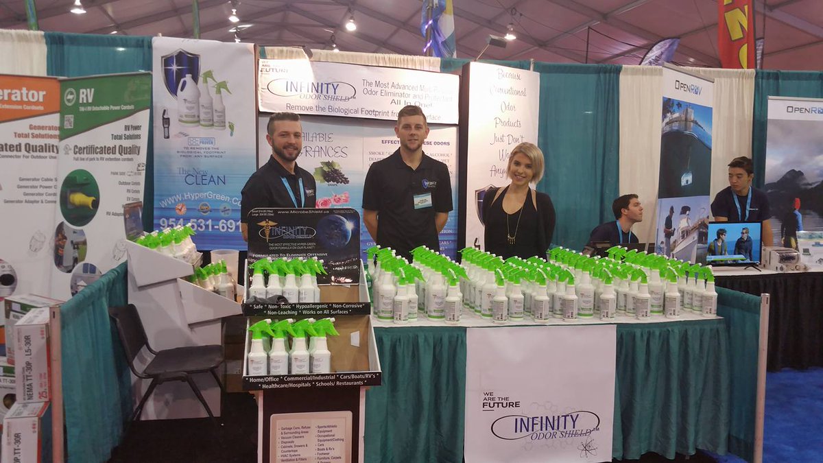 odor_shield's tweet photo. boat show was a success!! home show here we come! https://t.co/njPGSyJANR