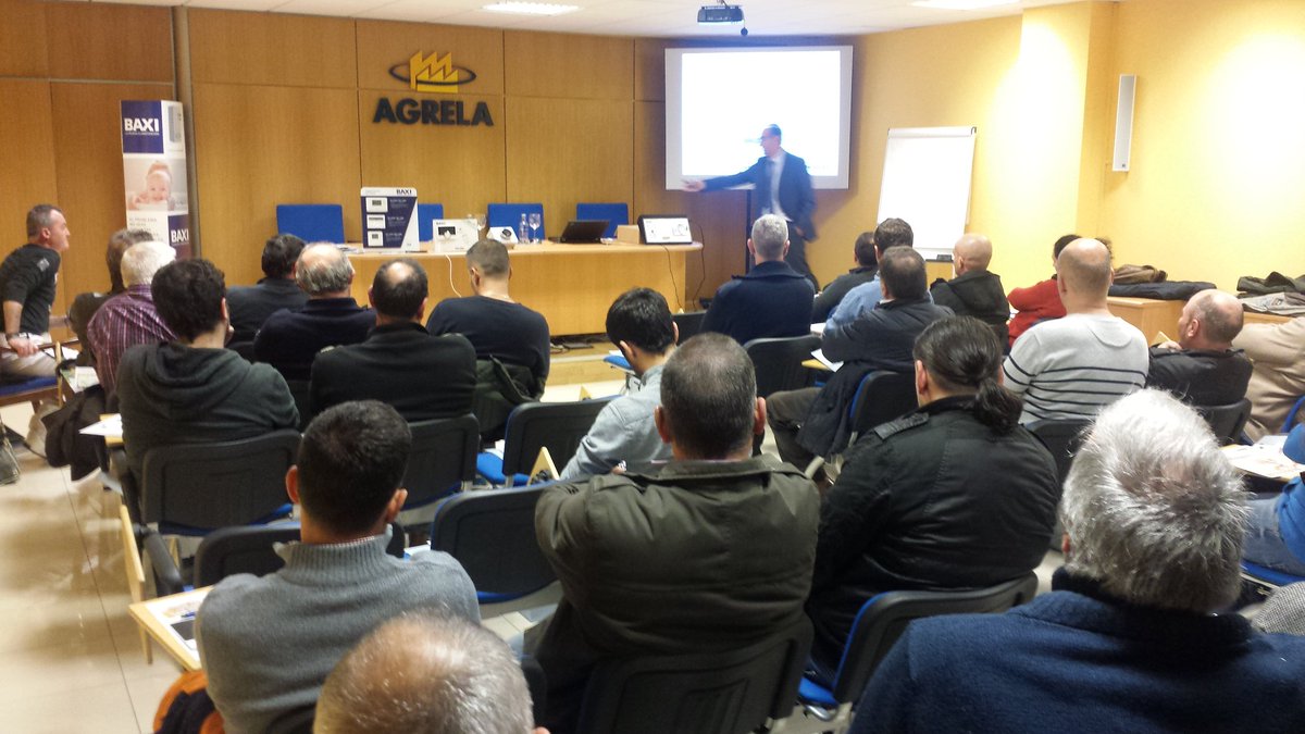 #InternetdelasCosas y #BaxiConnect en Coruña por <a href="/BAXI_ES/">BAXI</a> y con nuestros distribuidores #Ferrecal, #Dielectro y <a href="/Multimat_LM/">Multimat L&M</a>.Gran afluencia!