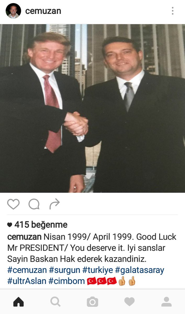 ogreticihuseyin's tweet photo. #CemUzan anında görüntü yapmış... 😊 #Trump'ı #tanırım #modunda https://t.co/cLPqiVMfxK