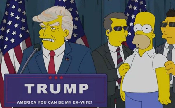 El_Universal_Mx's tweet photo. Hace 16 años "Los Simpson" predijeron la victoria de @realDonaldTrump https://t.co/cBJ9H2sBCo https://t.co/OlkqeAOoKI
