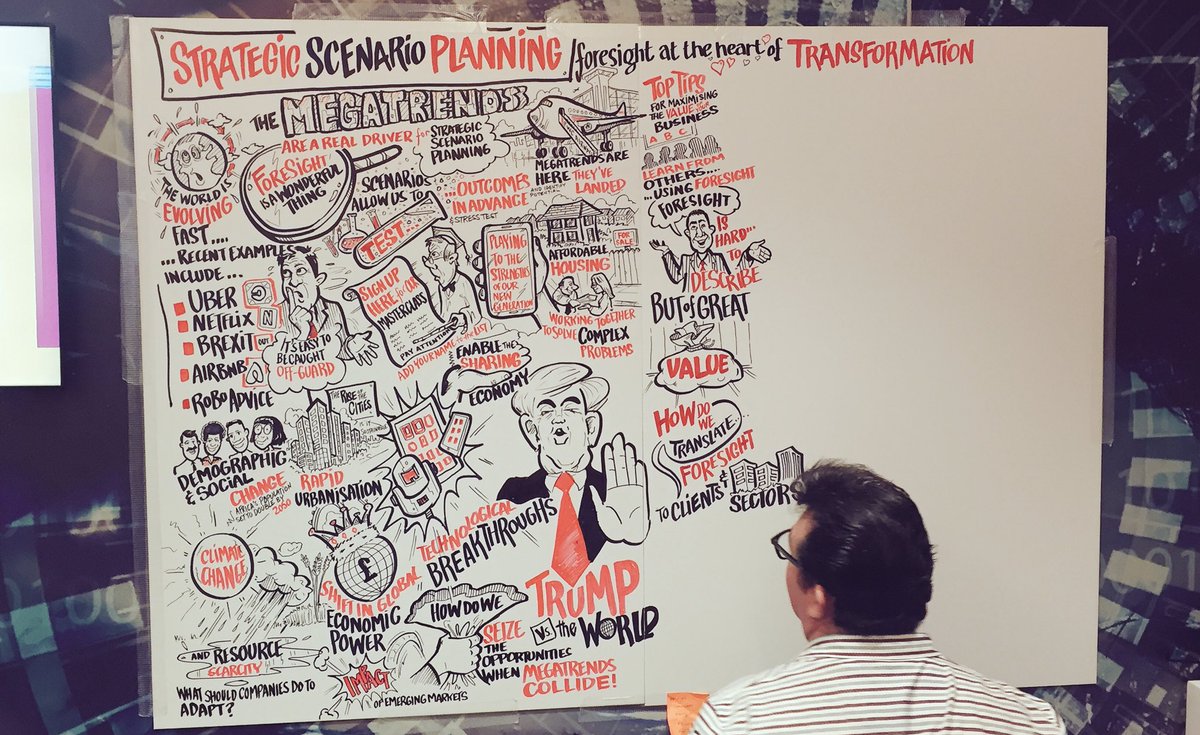 Dlancefield's tweet photo. If there's ever a day to develop #scenarios using #pwcforesight it's today! Come to our stand at the #PwCTradeFair #disruption https://t.co/eEPb7xn4gS