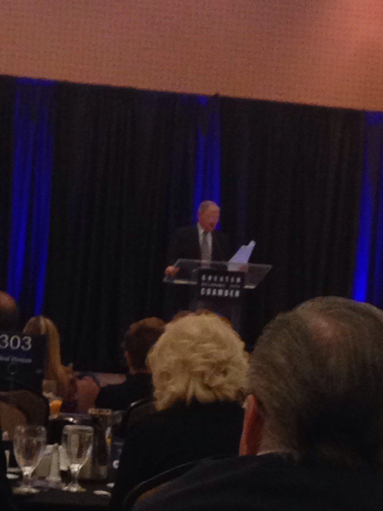 JaniceJMorgan1's tweet photo. Privileged 2hear @jiminhofe State Senator speak at @okcchamber #ChairmansBreakfast this morning! Thx @CitizensEdmond https://t.co/VDJ4RXsJ01