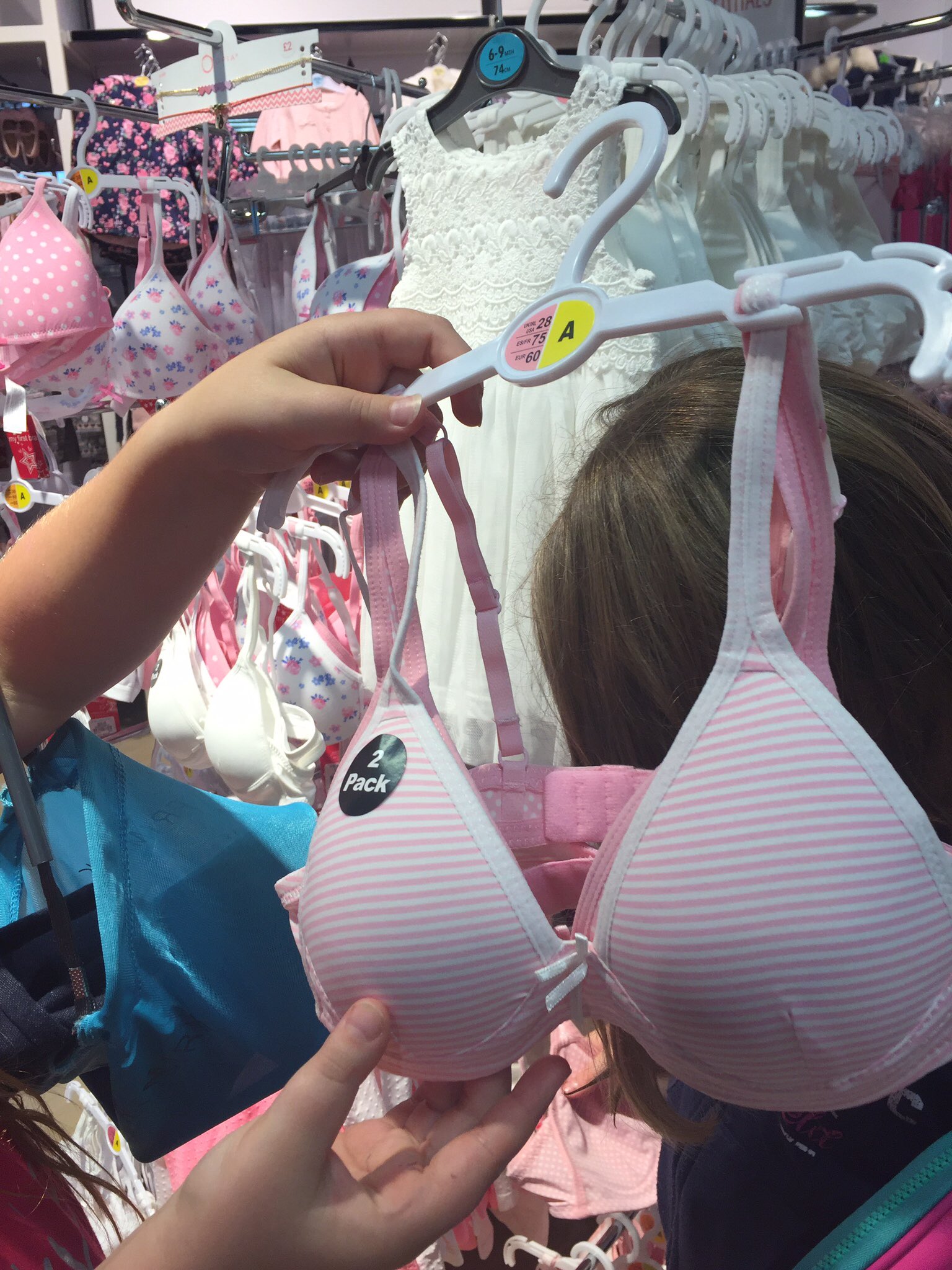 Emma's Cafe on X: @Primark why are you selling padded bras to children?why  would my 8 year old need a padded bra?this has got to stop! Please  #LetKidsBeKids  / X