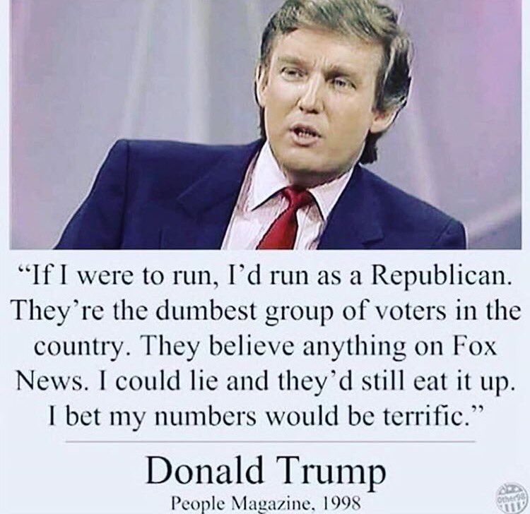 These are not my words. These are the words of the President-elect. 🇺🇸