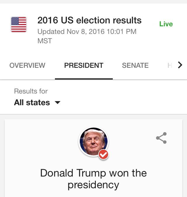 Jennifer__Elgin's tweet photo. Waking up to this is almost as good as Christmas morning #TRUMP #TrumpForPresident2016 #MakeAmericaGreatAgain https://t.co/Po1wnf1oae