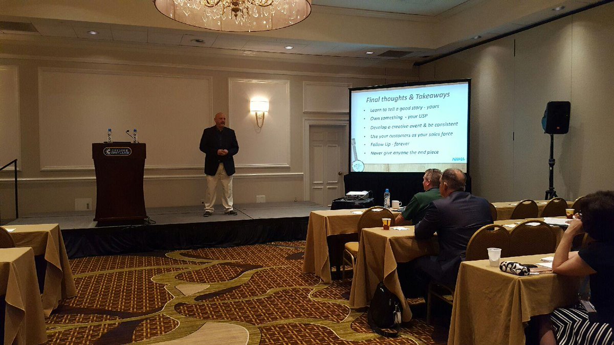 Spot on sales advice for the small biz owner from <a href="/LSautomation/">LightSpeed Automation</a>'s own David Marler at the 2016 #coffeeteawater show