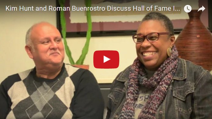 PrideActionTank's tweet photo. Kim Hunt, PAT ED and Román Buenrostro AFC program director to be inducted into Chicago Gay and Lesbian Hall of Fame! https://t.co/LwMHnWE0O7 https://t.co/Zfwq8Mchfa
