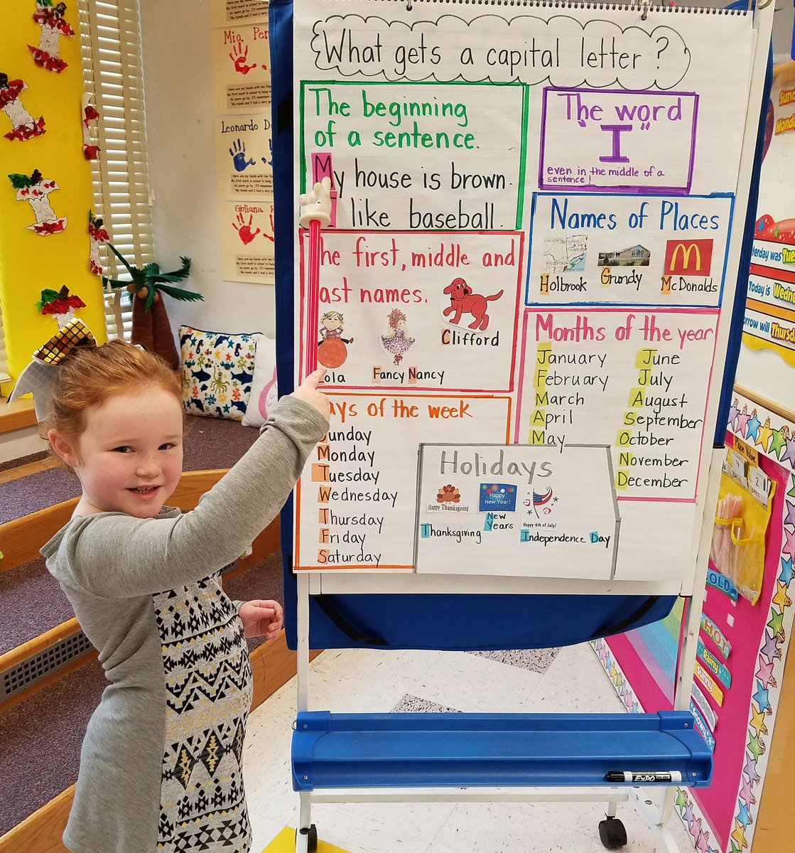 Capital Letter Anchor Chart