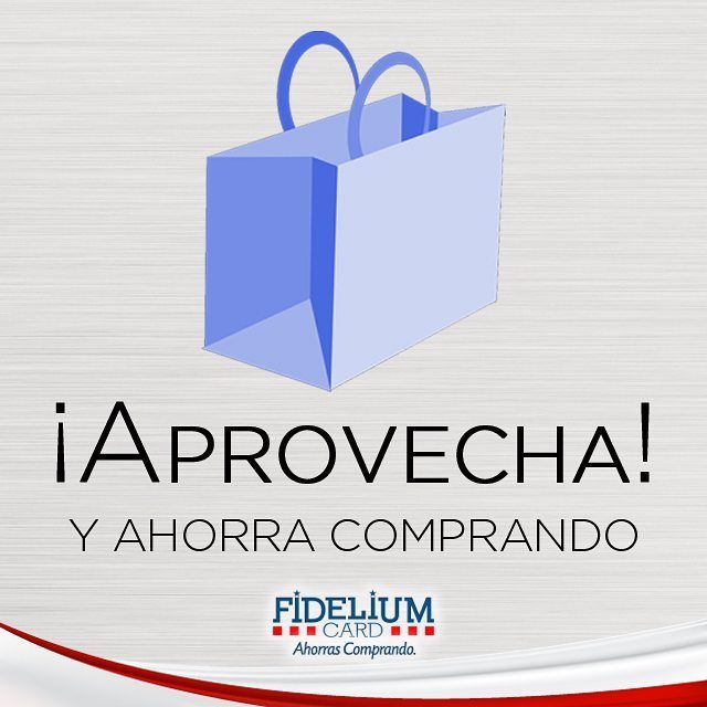 Fideliumfans's tweet photo. Ahorra al momento de utilizar tu @fideliumcard
#RedFidelium #AhorrasComprando #FideliumCar #FideliumFans https://t.co/1ksyX7mNNs