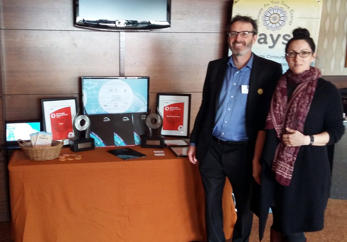 HybridEnergyLtd's tweet photo. #EnergyAwards2016 Winners @HybridEnergyLtd and @daysefund today at the IWFA Annual Conference in @LyrathEstate.
#IWFA2016 https://t.co/iz6L6yU9r2