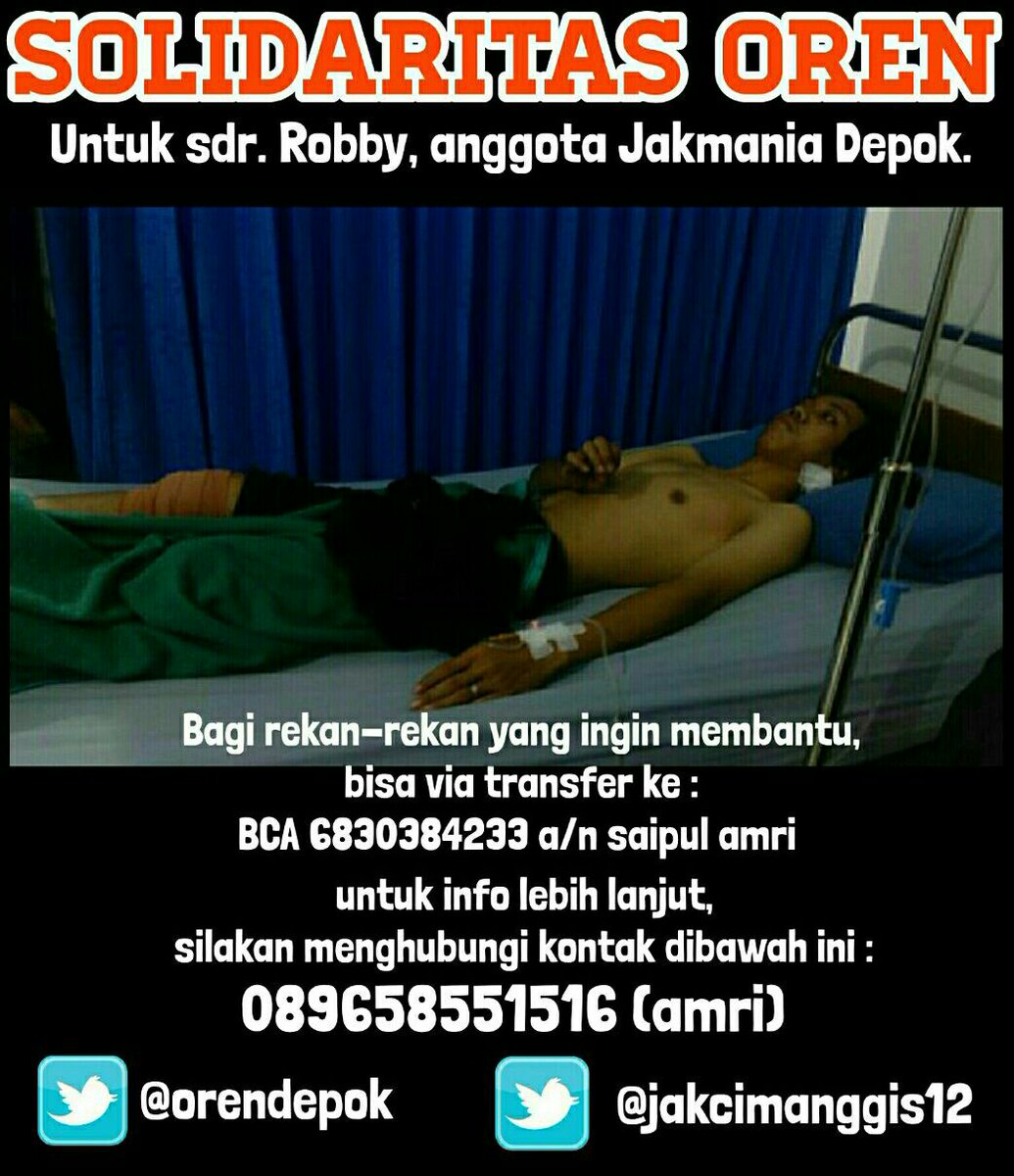 Jangan pura-pura buta dan tuli. ini saudara kita,lukamu luka kita semua <a href="/bopank1928/">Kristanti Nurmalita</a> <a href="/OrenDepok/">IG: jakorwildepok</a> @JakCimanggis12 #SolidaritasOren