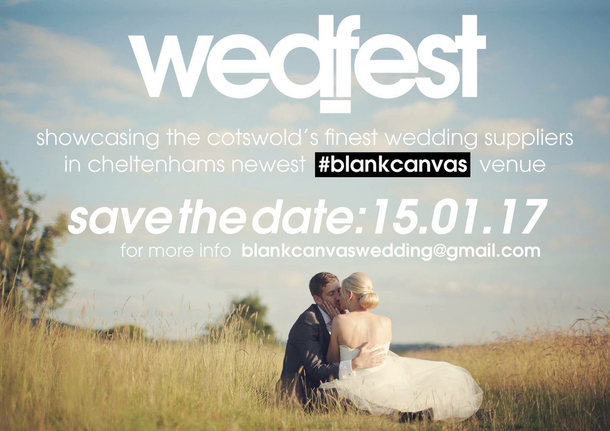 Looking for some top notch wedding suppliers te exhibit at <a href="/wedfest1/">Wedfest</a> in Cheltenham 15/01/17 @TheHireSupplier <a href="/mightyboothcom/">The Mighty Booth</a> <a href="/CariadCanvas/">Cariad Canvas</a>