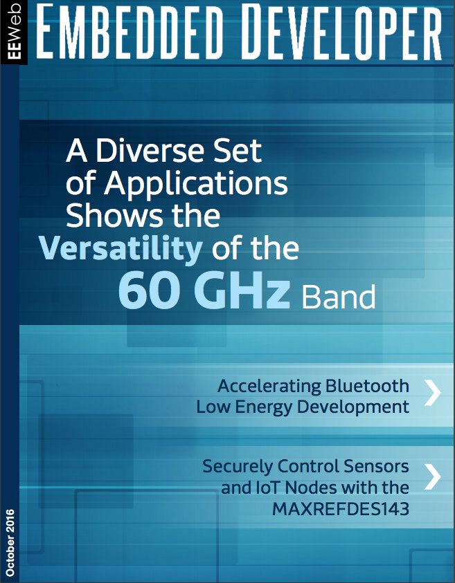 EE_Web's tweet image. Our latest #EmbeddedDeveloper issue - bit.ly/2fCF7XJ