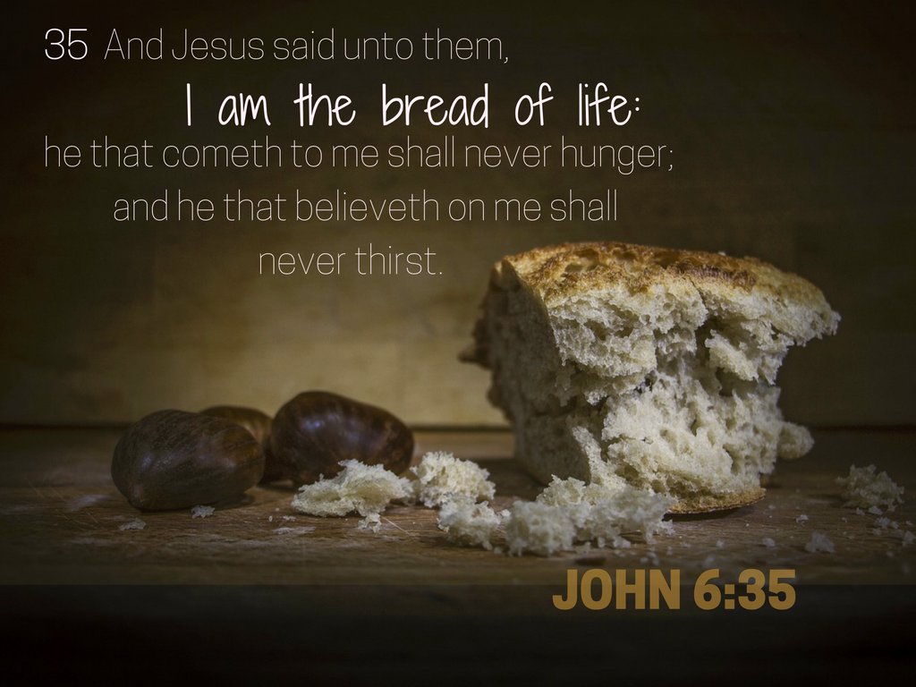 KADEELIA's tweet photo. #IAM #the #bread #of #life:
#John635
#bible #verse
#Scripture
#Jesus #God #Word #Father #HolySpirit
#have #a #blessed #day
#with #love https://t.co/AoX8NlGQmb