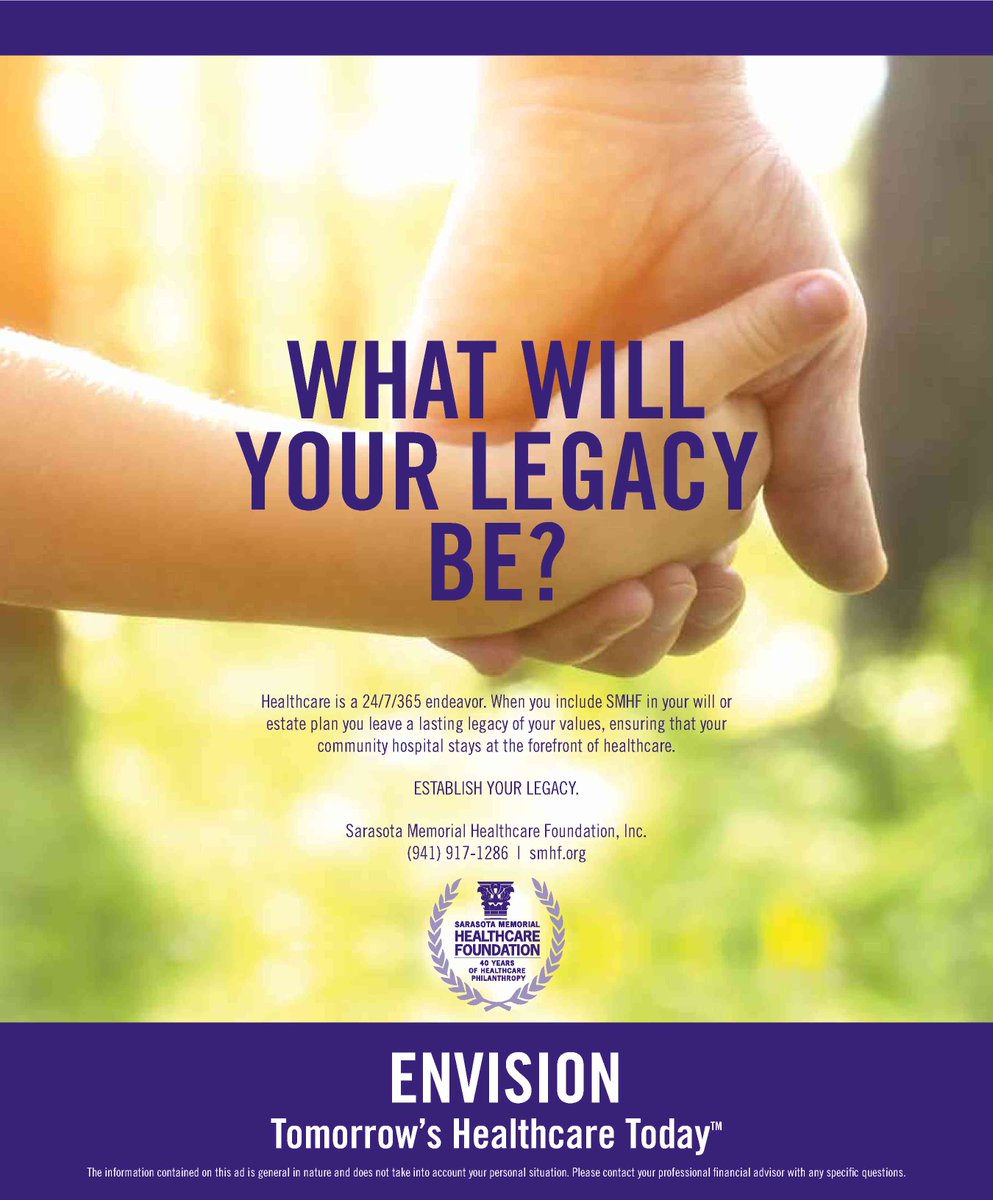 smhf_org's tweet photo. What will your legacy be?
#SMHF #SMHCS #HealthcarePhilanthropy https://t.co/47S9lcvL0H