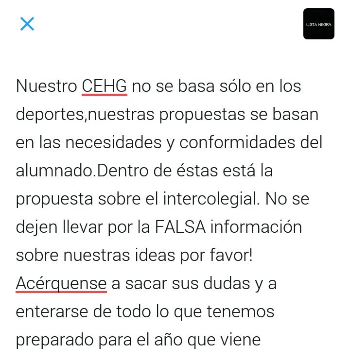 listanegracehg's tweet photo. que tengan un buen día😊👍 https://t.co/AS8r7kaGVA