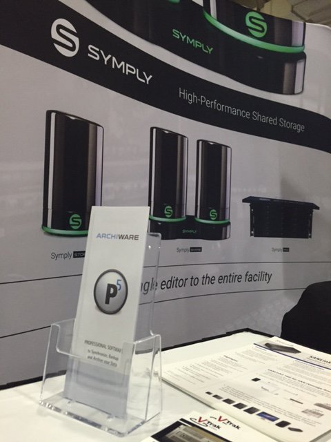 archiware's tweet image. See the high-performance, stylish Thunderbolt 3 storage solutions @GoSymply has to show at #NABShowNY booth #926