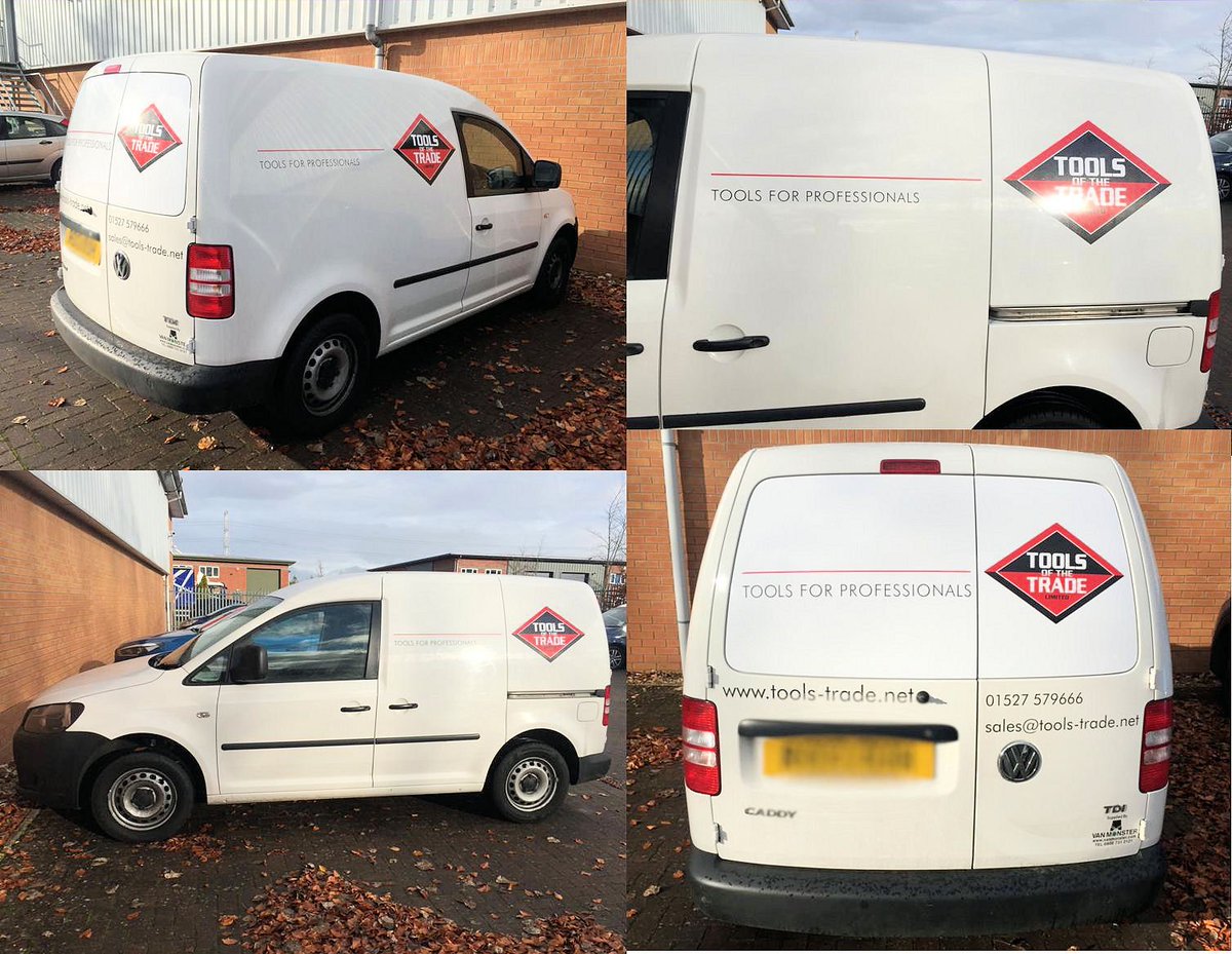 Big thanks to <a href="/SignsExpress/">Signs Express</a> for adding artwork on our van! We will be travelling to Harrogate Woodworking &amp; Power Tool Show in it, Stand 144