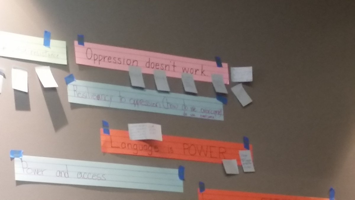 kimsiwak's tweet image. Teaching for Joy and Justice with Linda Christensen #powerandagency #criticalliteracy #CSS_JMK #ELA