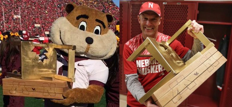 Who will get the chair?! ...wait, let me rephrase... it's CHAIR WEEK! #BattleForBrokenChair #SkiUMah #Huskers #GBR #MINvsNEB