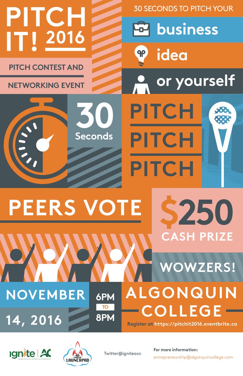 AlgonquinColleg's tweet image. It's Global Entrepreneurship Week next week , and @igniteacc has events to help spark that entrepreneurial fire! Check them out! #GEW2016