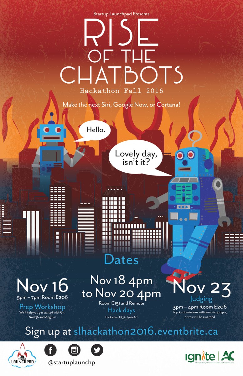 AlgonquinColleg's tweet image. It's Global Entrepreneurship Week next week , and @igniteacc has events to help spark that entrepreneurial fire! Check them out! #GEW2016