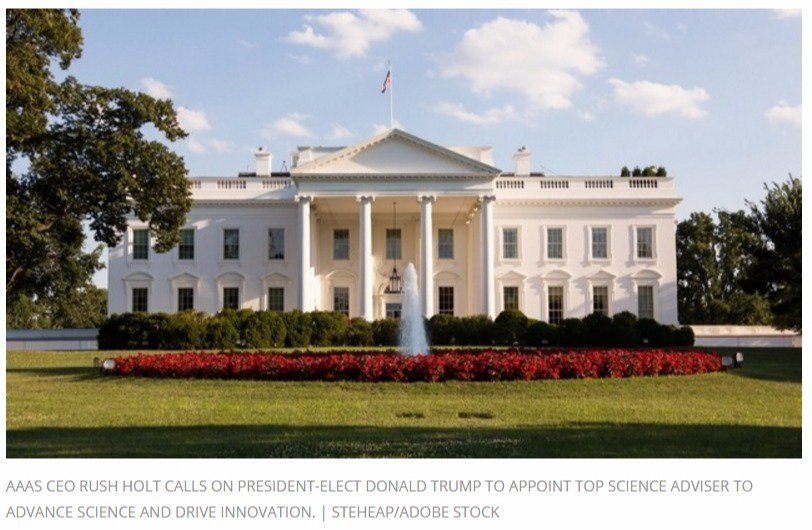 aaas's tweet image. Our CEO, @RushHolt, Comments on the U.S. Presidential Election Outcome bit.ly/2eUjX7M