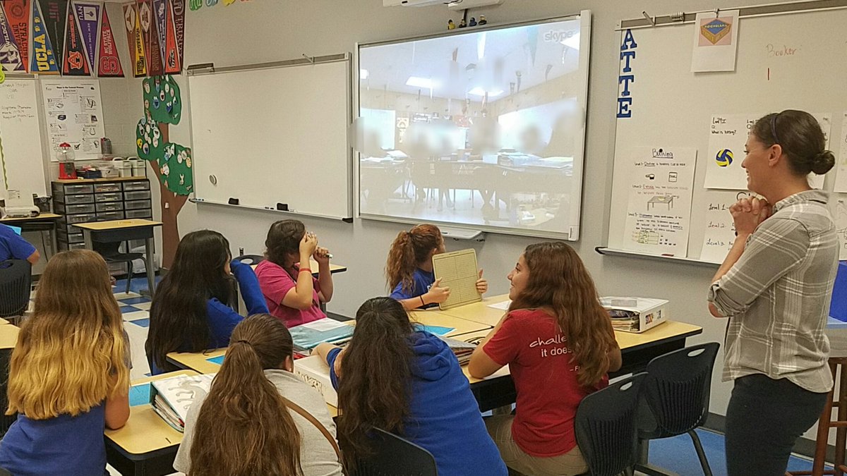 chadbelfordITS's tweet photo. Mystery character @Skype #garnerms @bradleyavid1 @bradleyNEISD @YearlingAVID #neisditech https://t.co/PyPCsWoK5g