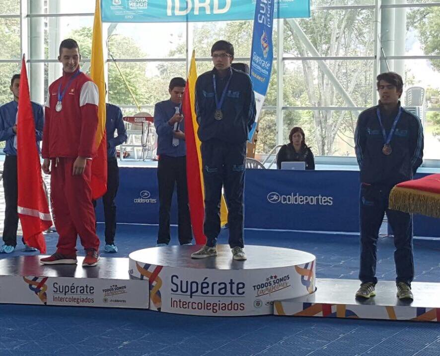 KronosNatacion's tweet photo. #SantiBaro #Oro y #LuisCPerez #Bronce #200Espalda en el Nacional #Intercolegiados #Superate2016 #VamosKronos #FuerzaKronos https://t.co/tngDA1PZuA