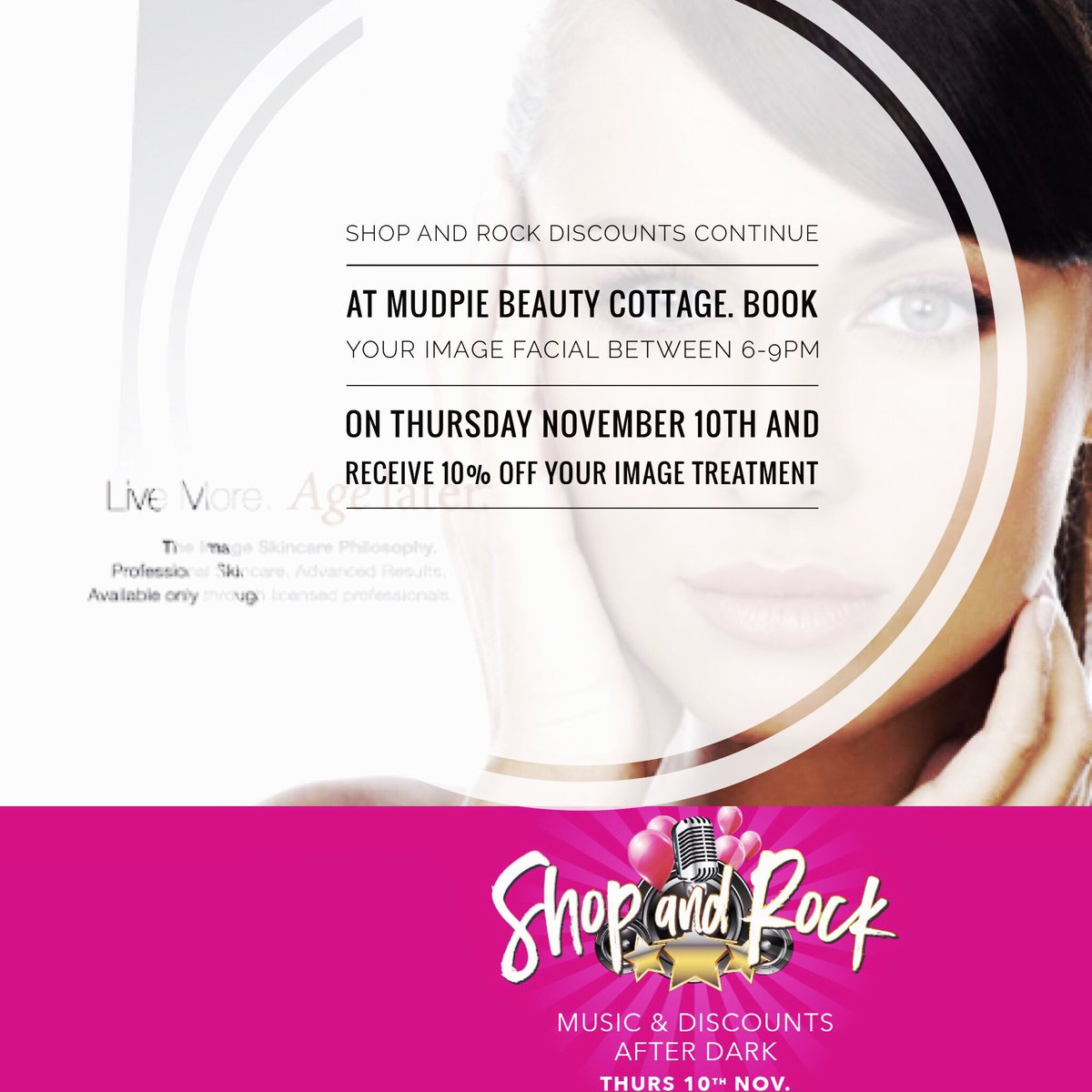 MudPieBeauty's tweet photo. More #shopandrock #discounts @MudPieBeauty @DundrumTC T&amp;C apply #imageskincare #treats https://t.co/iVyNEtoPeR