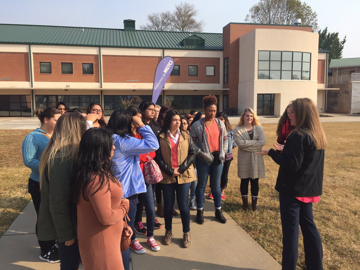 Great Campus tour at North Ga. Tech in Clarkesville with Mrs. Jackson's students #earlychildhoodcare #cosmetology #jobready #future