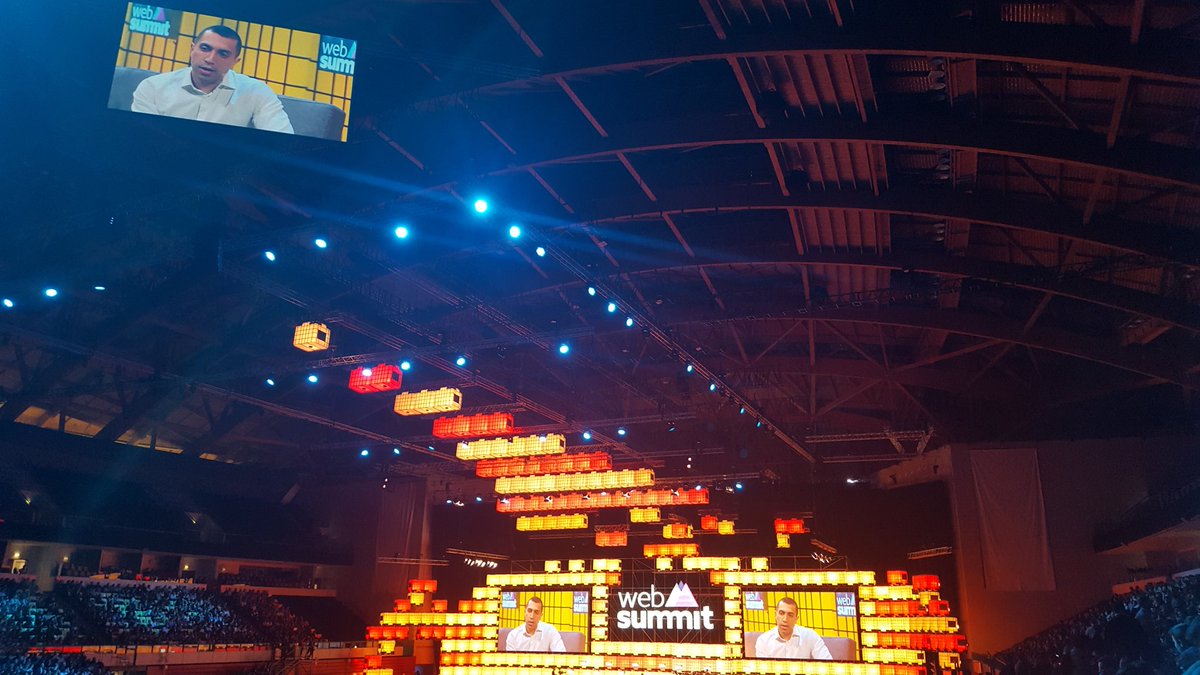 LaunchBaseMC4E's tweet photo. On community management with the Founder and CEO of @Tinder, @seanrad  @WebSummit. Great talk and brilliant future ambitions! #community https://t.co/7ipBbvXYW2
