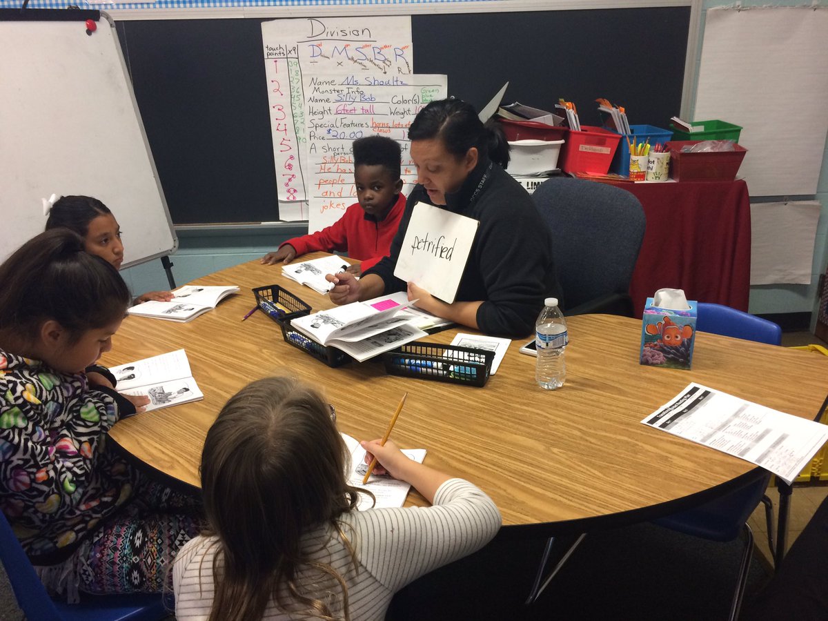 beschlise's tweet image. Ms. Lage modeling a fourth grade guided reading lesson! #ParkwoodPride #guidedreading #strategyinstruction