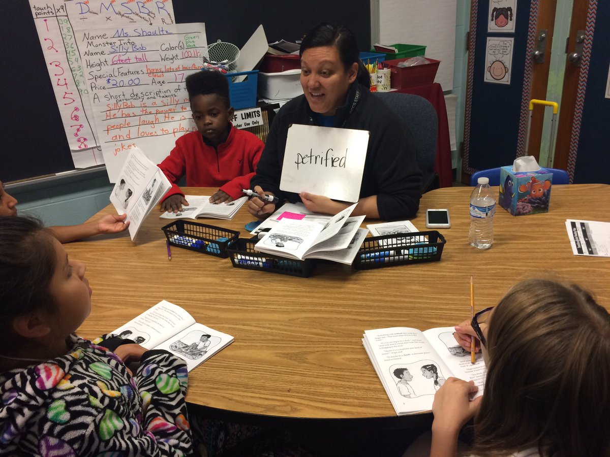 beschlise's tweet image. Ms. Lage modeling a fourth grade guided reading lesson! #ParkwoodPride #guidedreading #strategyinstruction