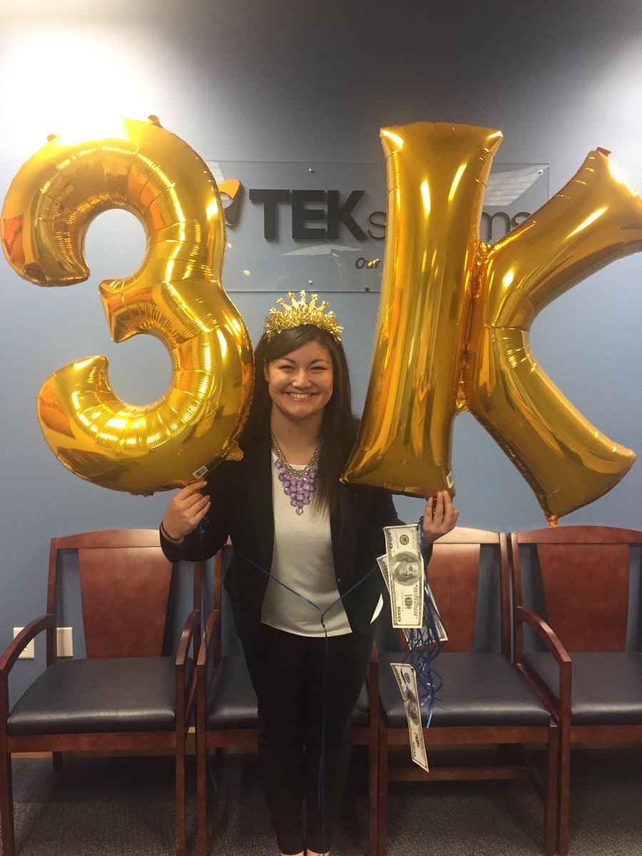 We're celebrating another huge accomplishment in our Westminster office today! Great work, Kayla! #TEKNorthwest #EUS