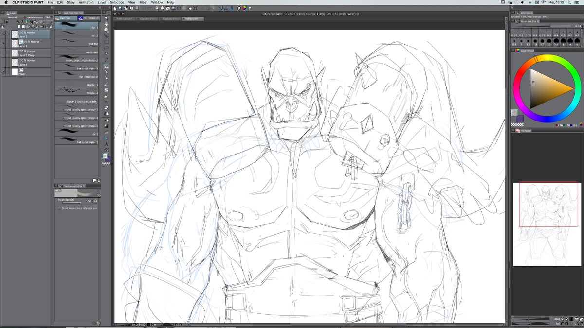 Nesskain On Twitter When You Think Drawing Orc Will Make - 