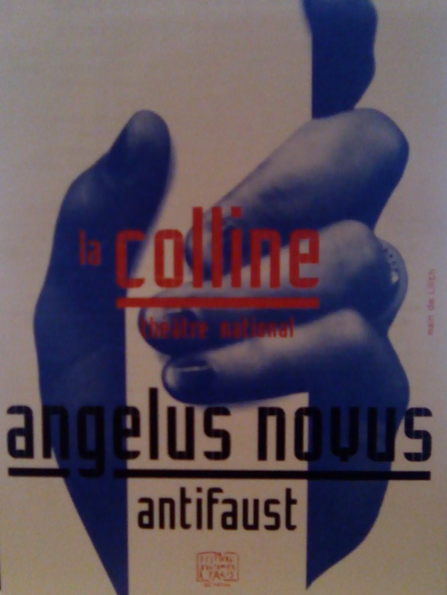 Romane_Iridache's tweet photo. Cette journée me semble idéale pour fuir le réel au théâtre @lacolline_tn #AngelusNovus #FAP16 @FESTIVALAUTOMNE https://t.co/Km5K0GfvJR