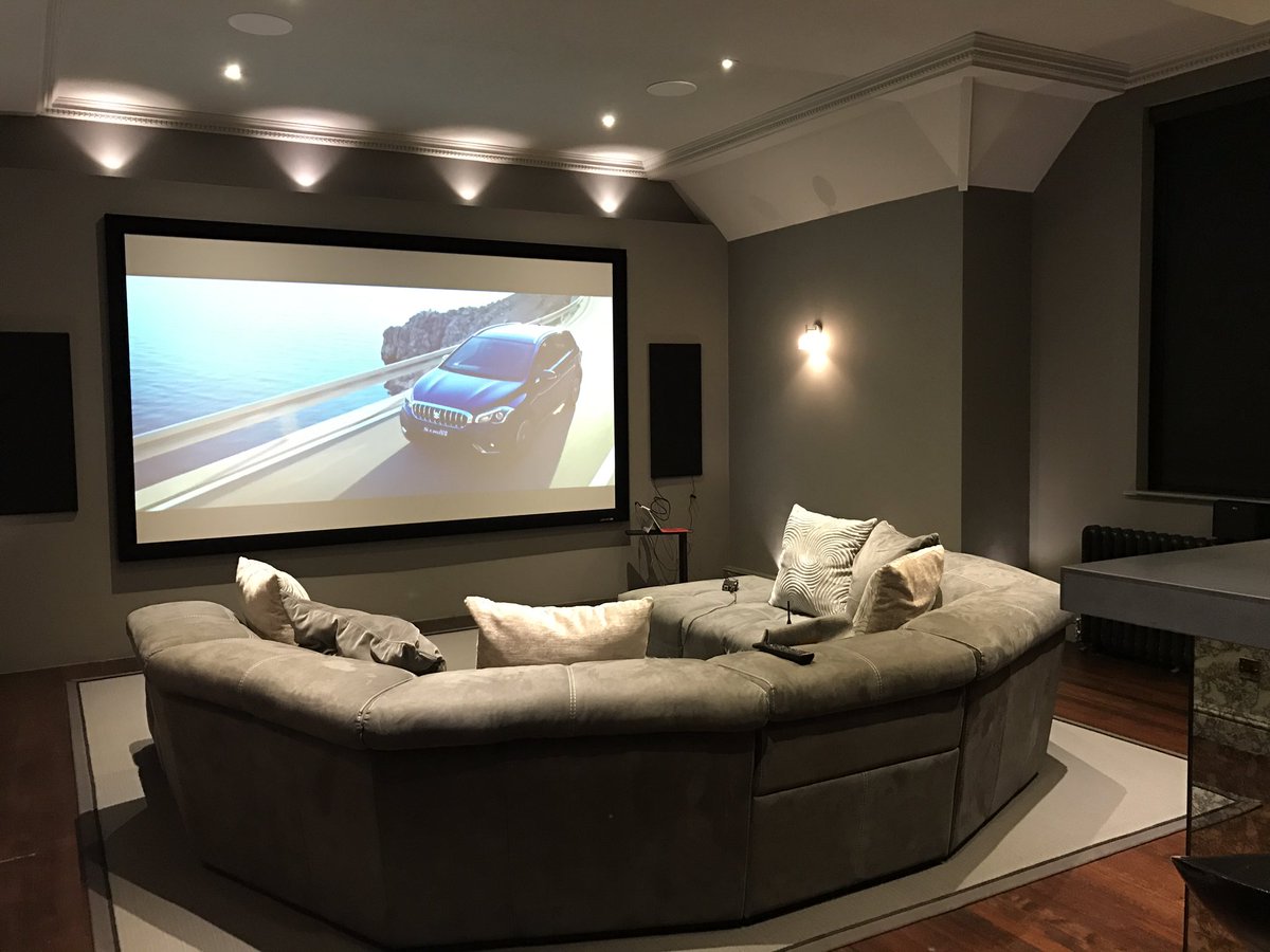 ProgressiveAV's tweet image. Calibrating a little cinema room we put together this summer