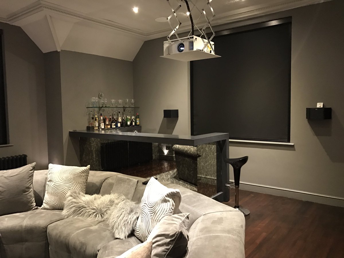 ProgressiveAV's tweet image. Calibrating a little cinema room we put together this summer