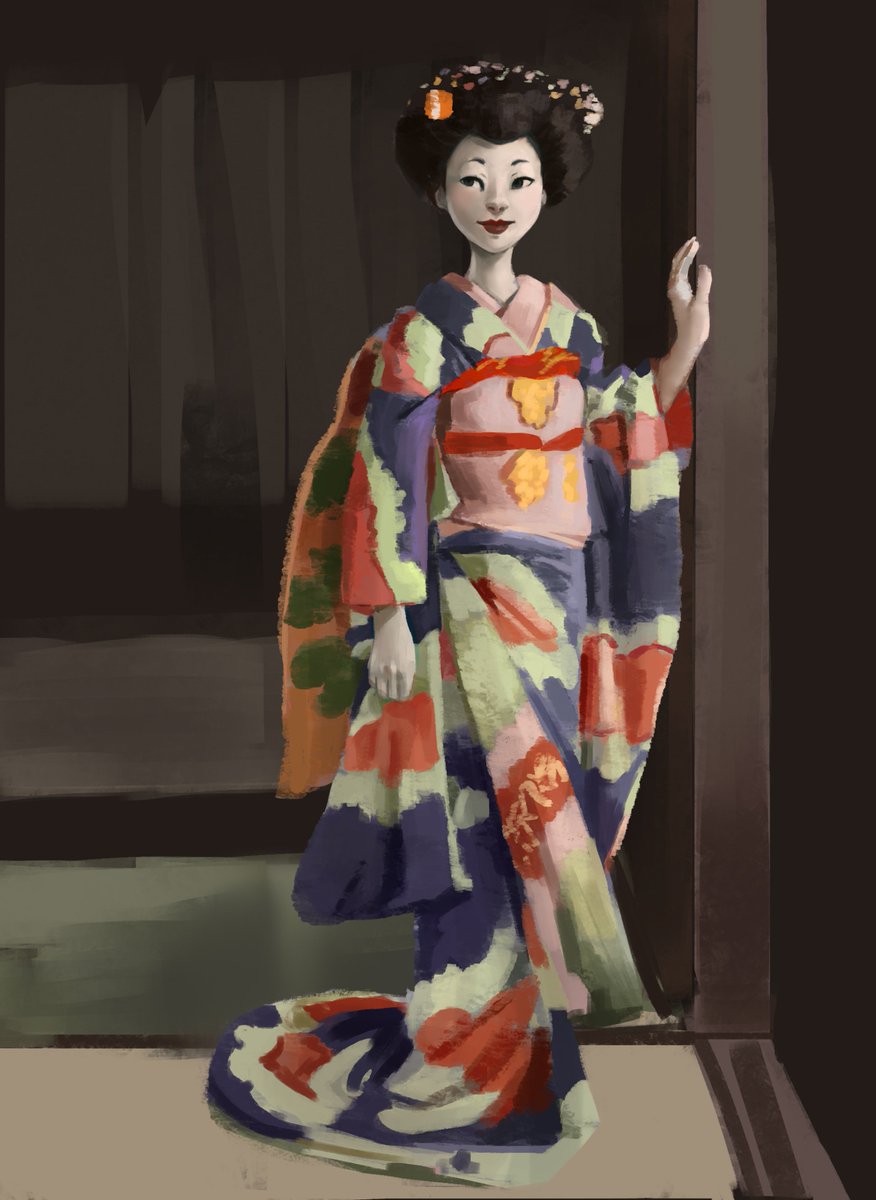Loyal_art's tweet photo. Maiko Study
#drawing #paiting #Art #digitalart #texture #teste #sstudy #color #shadow #asian #geisha #japan #woman #asiangirl #tradition https://t.co/VmoyAT5IyJ