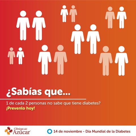 #SabiasQue... Tú puedes prevenir la diabetes.

#diabetes #Monterrey #noviembre