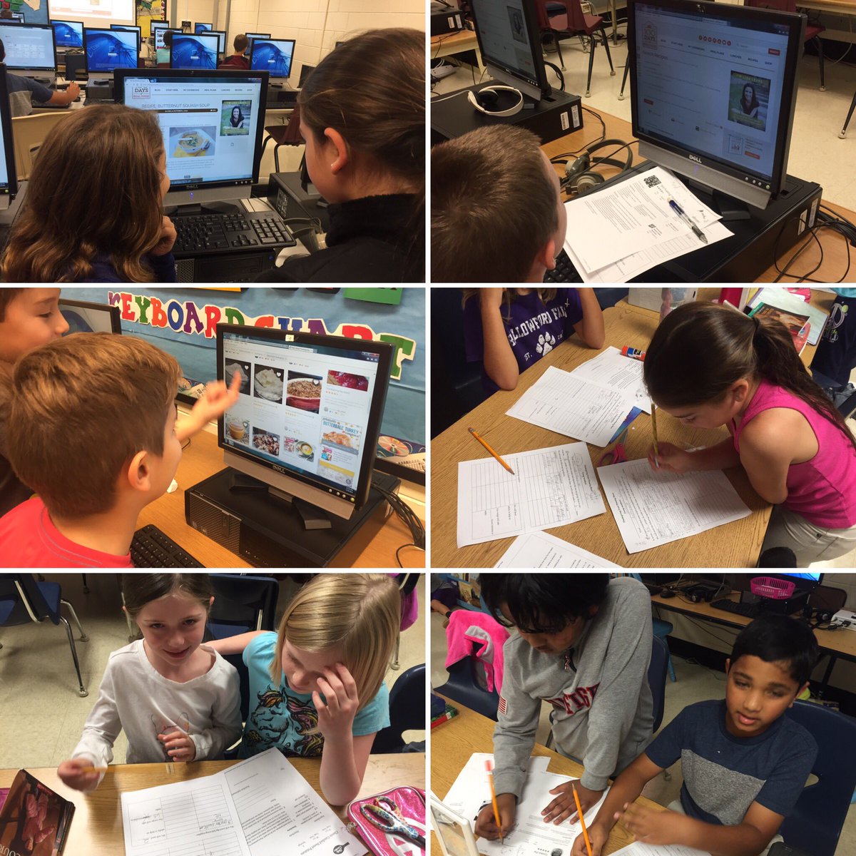 adventuresin3rd's tweet photo. Recipe searches and serving size multiplication is in full force! #STEMgiving @STEMcobb #teamfox https://t.co/SQCFATPBRv
