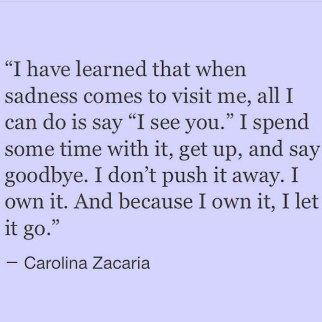 It's all about balance. Acknowledge it and work on letting it go. It's a process. It takes time. <a href="/RespectYourself/">Respect Yourself</a>